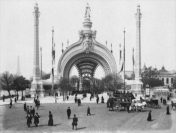 Exposition universelle de 1900 à Paris - Les 120 ans 2 expo porte monumentale