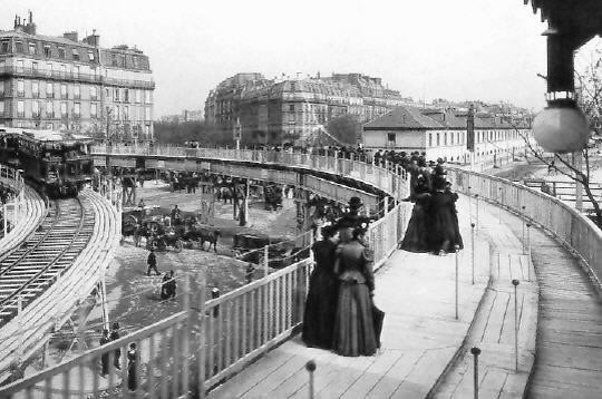 Exposition universelle de 1900 à Paris - Les 120 ans 5 trottoir roulant paris 1900 4