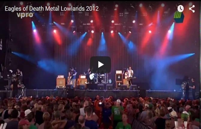 EAGLES OF DEATH METAL LOWLANDS 2012