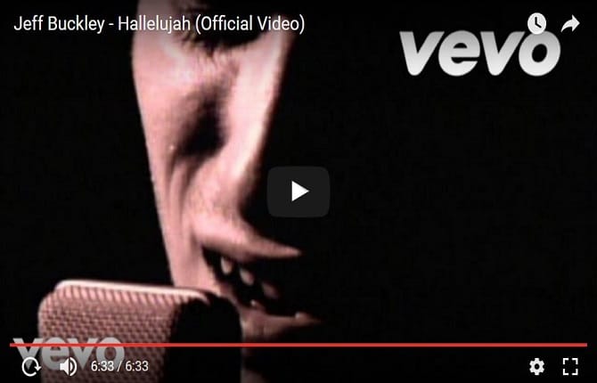 JEFF BUCKLEY - HALLELUJAH 1 Jeff Buckley