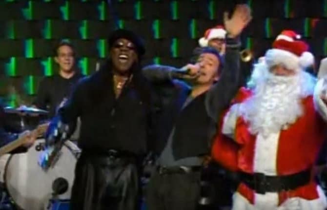 Santa Claus Merry Christmas Baby Bruce Springsteen
