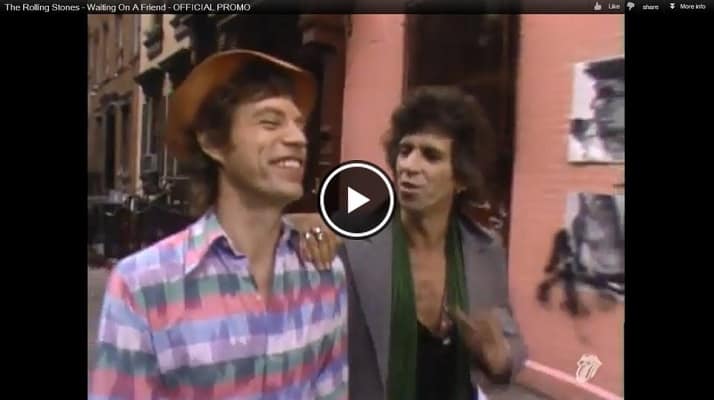 WAITING ON A FRIEND MUSIQUES EN LIVE