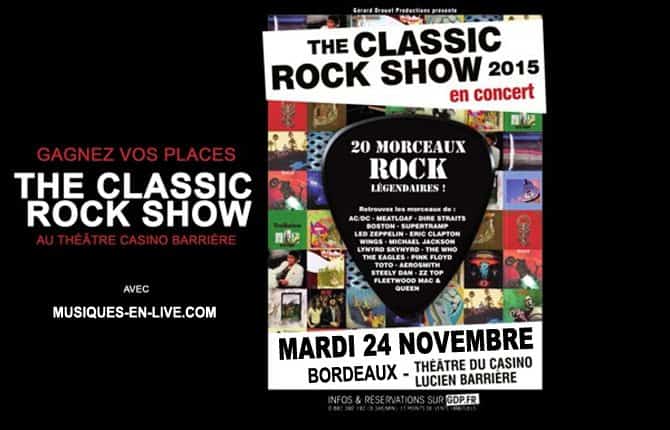 THE CLASSIC ROCK SHOW A BORDEAUX & EN TOURNÉE FRANÇAISE 1 affiche classic rock show MEL 670x430 1