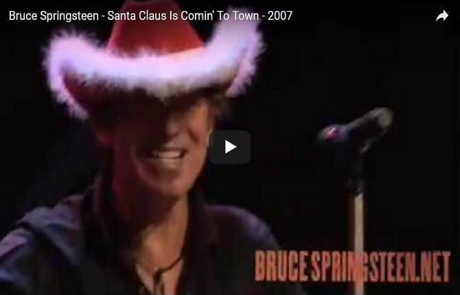 bruce springsteen merry christmas