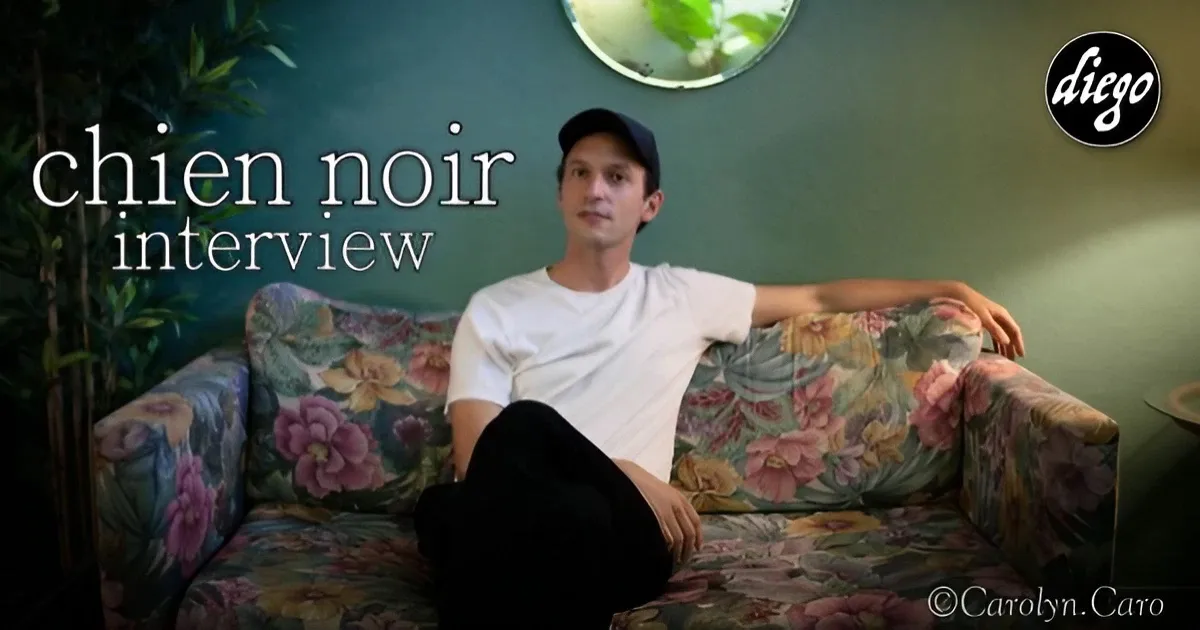 INTERVIEW MANUSCRITE #83 – CHIEN NOIR @ DIEGO ON THE ROCKS 1 CHIEN NOIR ITW