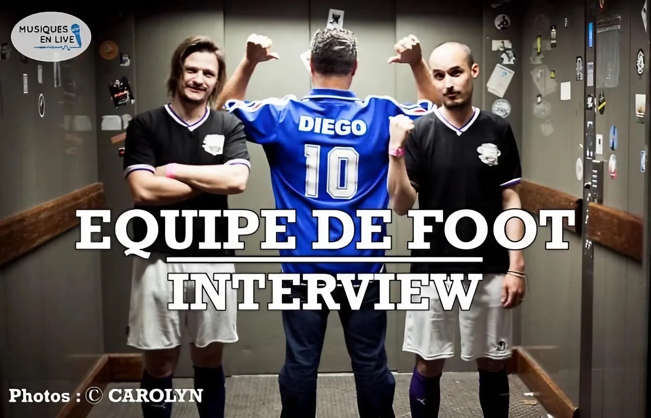 INTERVIEW MANUSCRITE #33 - EQUIPE DE FOOT @ DIEGO ON THE ROCKS @ CAROLYN 1 EQUIPED E FOOT ITW MeL