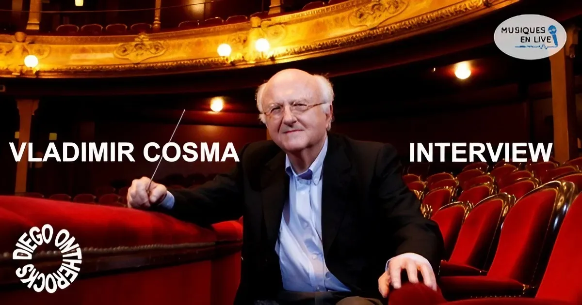 INTERVIEW MANUSCRITE #65 - VLADIMIR COSMA @ DIEGO ON THE ROCKS 1 VLADIMIR COSMA ITW