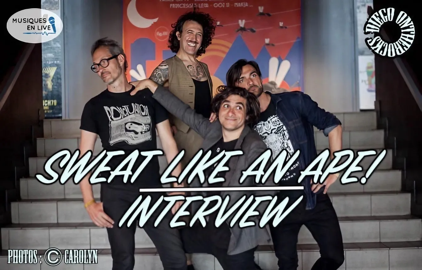 INTERVIEW MANUSCRITE #34 - SWEAT LIKE AN APE @ DIEGO ON THE ROCKS 1 slaa