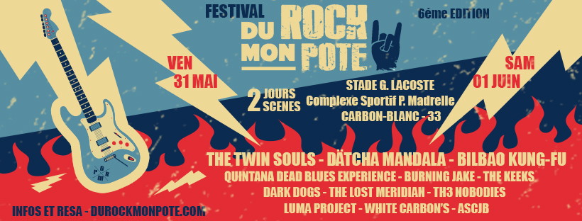 AFFICHE DU ROCK MON POTE