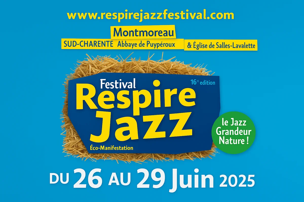 Festival RESPIRE JAZZ 2025 - 26 > 29 juin - Puypéroux (16) 15 respire jazz 2025