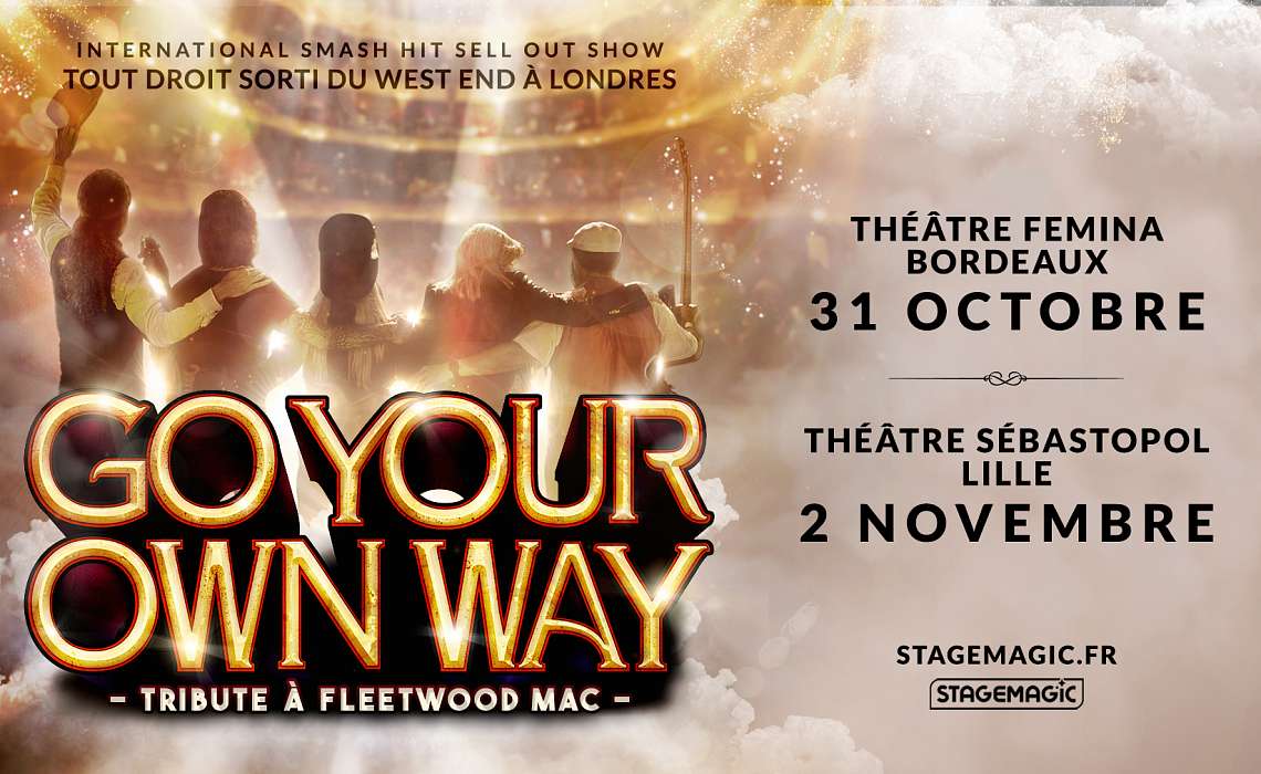 GO YOUR OWN WAY - Tribute to FLEETWOOD MAC - 31 octobre 2025 - Théâtre Fémina Bordeaux 8 go your own way