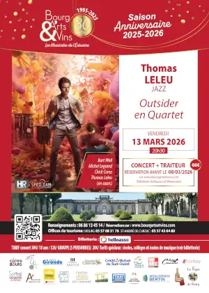 Concert Thomas Leleu - Bourg Arts & Vins
