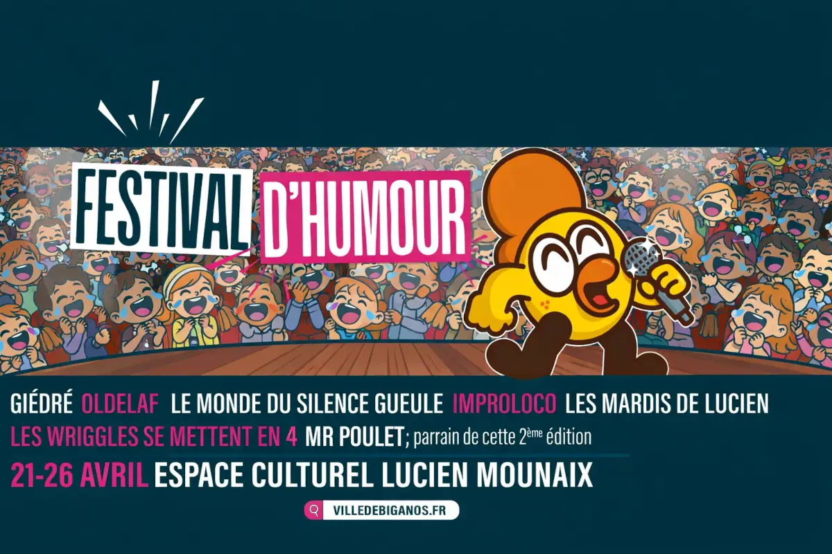 FESTIVAL DE L'HUMOUR - 21 > 26 avril - Biganos 7 festival humour biganos 1