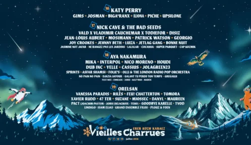 playlist vieilles charrues 2026