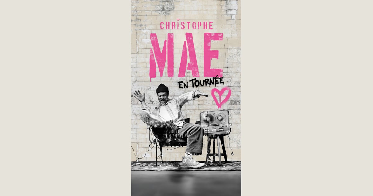 CHRISTOPHE MAÉ – 3 FÉVRIER 2027 – ARKÉA ARENA 85 Affiche de Christophe Maé en tournée, concert à l’Arkéa Arena en 2027