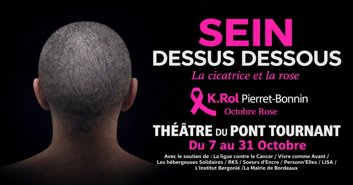 SEIN DESSUS DESSOUS DE ET AVEC CAROLE PIERRET-BONNIN - 31 octobre 2026 - Théâtre du Pont Tournant 7 seins dessus dessous